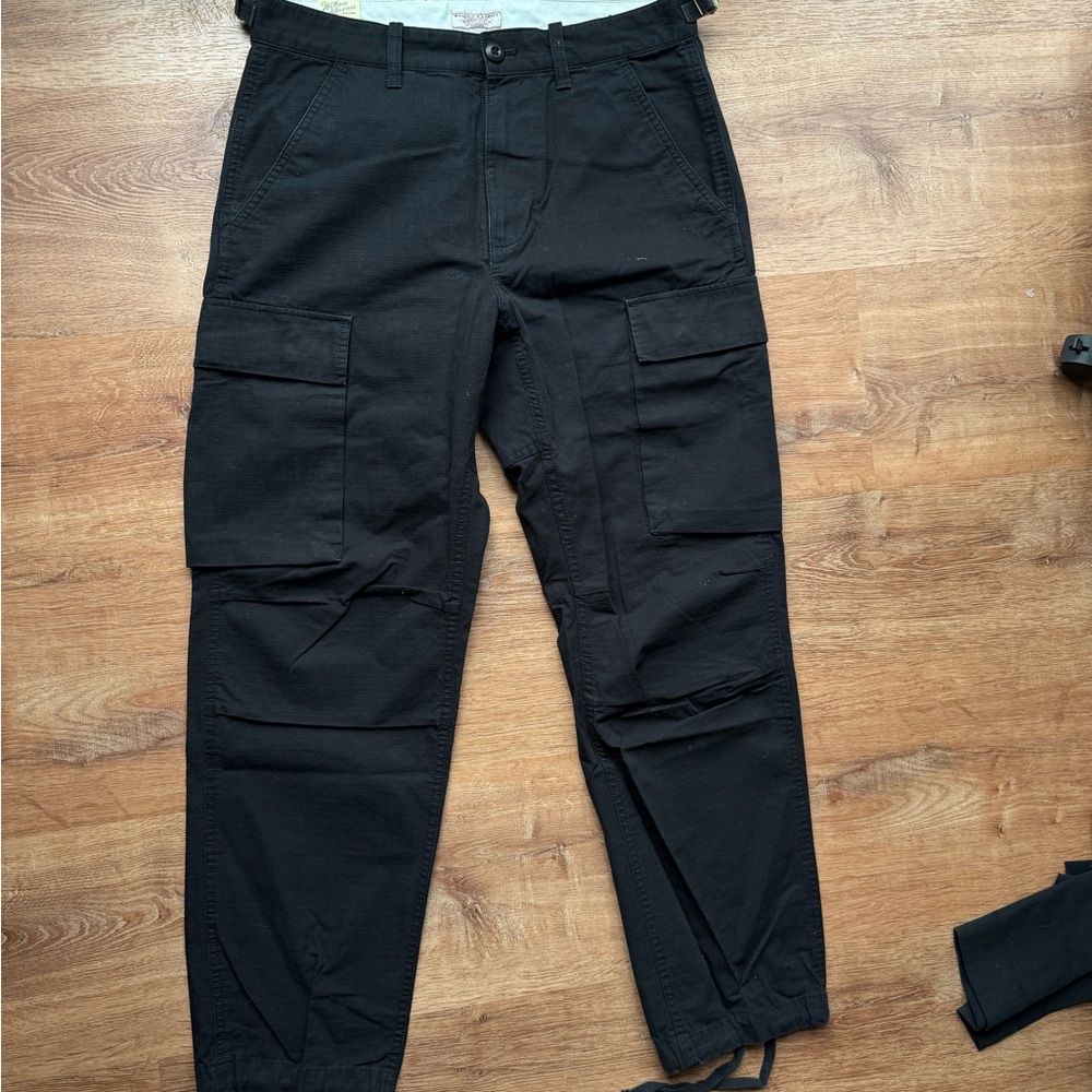 J. Crew Wallace and Barnes Black Men's Cargo Pants